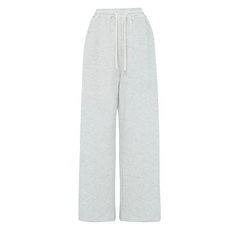 女款翻摺訓練寬褲 短版