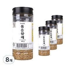 炒芝麻粒, 80g, 8個