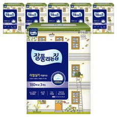 잘풀리는집 천연펄프 미용티슈 2겹, 18개, 180매