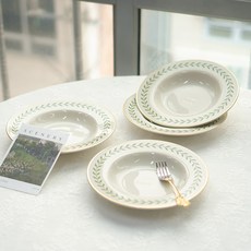 Syracuse Laurel 義大利麵碗 22.4 厘米, 4個, 綠色