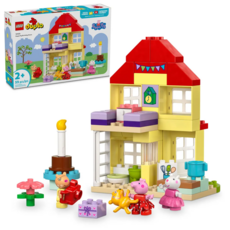LEGO duplo 得寶 生日派對歡樂無限, 1盒, 佩佩豬的生日小屋 多色