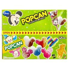 glico 格力高 迪士尼 固力果棒棒糖 藍蘇打 + 草莓&桃子 + 可樂 + 葡萄&白葡萄 + 水果 + 秘密 30支, 10.5g, 1盒