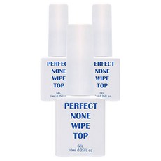 SM IVIT 美甲寶石凝膠 基礎完美免擦上層膠, 完美免擦上層膠, 10ml, 3個