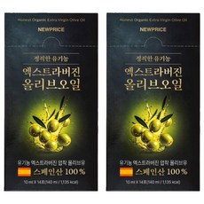 유기농 엑스트라버진 올리브오일 스틱, 2개, 140ml