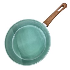 ARMADA 亞曼達 翠玉冰晶系列平底鍋 電磁爐 黑晶爐 瓦斯爐 鹵素爐 電熱爐 烤箱適用, 28cm, 1個