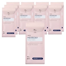 HERBDAY 潔翼型衛生棉, 20片, 10包