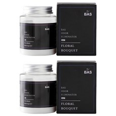 Bas 迷你Plus車用除臭劑 花束香, 160g, 2個