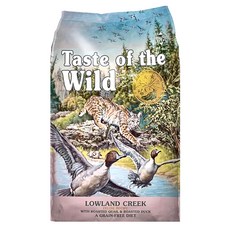 Taste of the Wild 貓飼料 溪谷鴨肉烤鵪鶉配方 無穀物, 鴨肉 + 鵪鶉, 2.27kg, 1袋