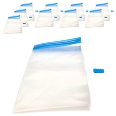 手捲式壓縮袋 加厚升級版 透明色, 50 x 35cm, 10個裝, 1組