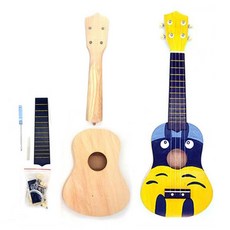 我自己製作的自製DIY 53.34cm 尤克里里組, 混色