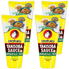 오타후쿠 야끼소바 소스 비건, 300g, 4개