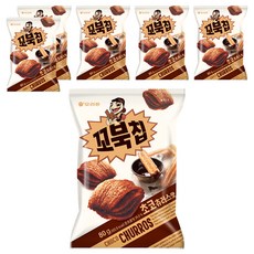 ORION 好麗友 烏龜脆片 巧克力口味, 80g, 6包