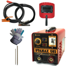 Starmax SM-GS3 電弧焊機+支架線5m+地線3m+手動邊+焊接手套+試棒烙鐵3p+不銹鋼2p套組, 1套