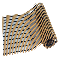 월광 미끄럼방지 욕실매트 튜브형 150 x 60 cm, 나무, 1개