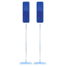 월드크린 초극세사 밀대 + 패드 세트, 2세트