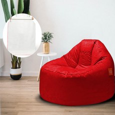 보니타 너도나도 빈백 CUP_993 + 세탁속지, 레드