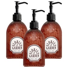 Odid 香氛洗手乳 花園花香, 300ml, 3瓶