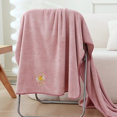 Titan 特大尺寸海灘巾 180 x 90 cm, 1個, 粉紅色 條紋