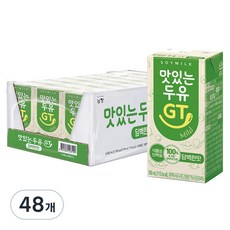 맛있는두유GT 담백한맛, 190ml, 48개