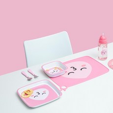 카카오프렌즈 토들러 식기세트, 어피치, 플레이트 + 볼, 1개