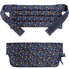 GREEN LIFE 基本款草本熱敷腰腹部墊 + 保護套 藍色, 1組