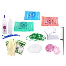 素色美髮工具組, 混色, 1套