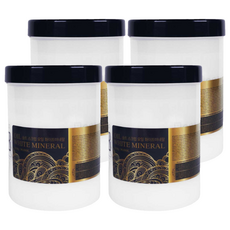 ESTESOPHY 亮白礦物油海鹽身體磨砂膏, 1110g, 4個