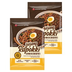 TAEKYUNG 泰耕 NONGSHIM 農心 辣炒年糕拉麵 炸醬味, 2袋