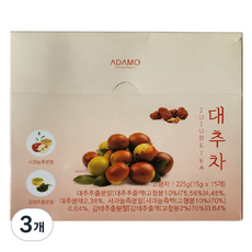 Chungsol Fnb Adamo 紅棗茶, 15g, 3個, 15入