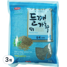 해가원 들깨가루 탕용, 3개, 1kg