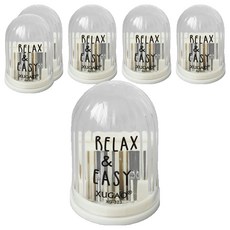 通用、通用、簡易便攜式迷你手動削鉛筆機，圓頂, 淺褐色, 6個