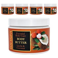 SEA OF SPA 荔枝椰奶身體精華霜, 350ml, 5罐