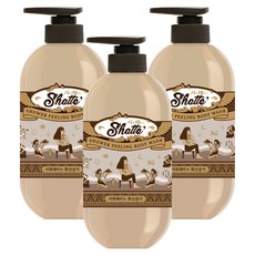 Shower Scrub Body Soap 火山泥沐浴乳, 900ml, 3個