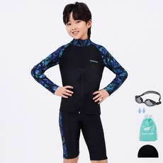 aquatica 兒童防磨衣一般泳鏡5件組 AQAJZP24005