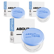 Aboutton Air Fit 粉餅 8g, 白色, 3個