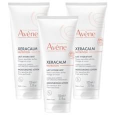아벤느 제라캄 뉴트리션 모이스처라이징 밀크시슬오일 페이스 바디로션, 100ml, 3개