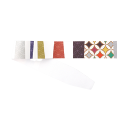 高恩彩條霧面紙帶 50 x 3cm, 100個, 混色