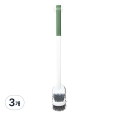 Hi Uncle 浴室馬桶清潔刷, 3個, 綠色