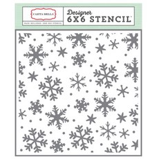 한가람아트타운 스텐실 6 x 6, Snowflakes 3, 1개