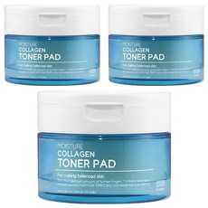 TENZERO 모이스처 콜라겐 토너 패드, 3개, 70개입