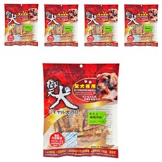 御天犬 潔牙雞胸肉捲 U10, 全犬種適用，愛犬用健康機能補助食品，台灣製造, 雞胸肉, 5包