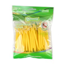 Cleanpik 齒間刷L型黃色SSS, 50件, 1個