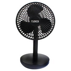 플리커 탁상형 무선 선풍기, 네이비, FL-SC06MV