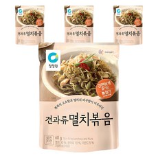 청정원 견과류 멸치볶음, 60g, 4개