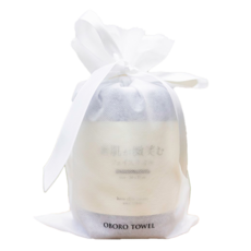 OBORO 津潤澤素肌微笑速吸浴巾 65x130cm 100%純棉 日本製造, 天空藍, 1條