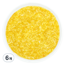 짱죽 실온이유식 8개월부터 중기 죽1, 치킨단호박죽, 160g, 6개