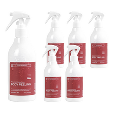 NUABELINE 香氛水潤身體去角質磨砂膏 玫瑰香, 300g, 6個