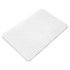 菓拉小舖 珪藻土腳踏墊 ｜浴室吸水速乾防滑墊, 米白色, 40 x 30cm, 1個