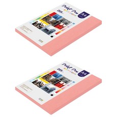 paperculture Print Pro 厚磅彩色影印紙 No.25 鮭魚色 205g, 100個, A4