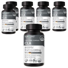 slimplanet Tonalin CLA 3400mg軟膠囊 144g, 180顆, 6罐